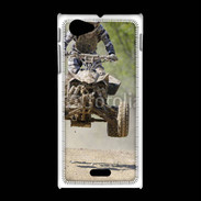 Coque Sony Xpéria J Rallie raid en quad