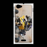 Coque Sony Xpéria J Dérapage en quad