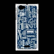 Coque Sony Xpéria J Vintage signe USA