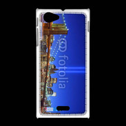 Coque Sony Xpéria J Laser twin towers