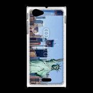 Coque Sony Xpéria J Freedom Tower NYC statue de la liberté