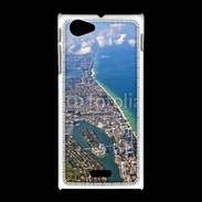 Coque Sony Xpéria J Vue aérienne de la cote de Miami