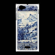 Coque Sony Xpéria J Azulejos