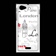 Coque Sony Xpéria J Les plus belles villes du monde
