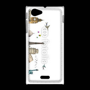 Coque Sony Xpéria J Tour du monde 3
