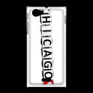 Coque Sony Xpéria J Chicago love