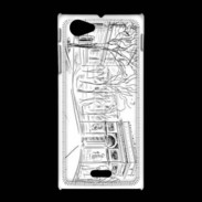 Coque Sony Xpéria J Dessin Arc de Triomphe Paris