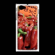 Coque Sony Xpéria J Piment d'Espelette