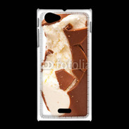 Coque Sony Xpéria J Glace croquée