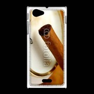 Coque Sony Xpéria J Plaisir du cigarre