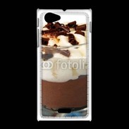 Coque Sony Xpéria J Verrine dessert chocolat