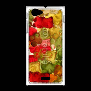 Coque Sony Xpéria J Bonbon nounours
