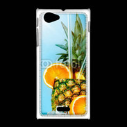 Coque Sony Xpéria J Cocktail d'ananas