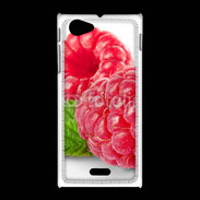 Coque Sony Xpéria J Belles framboises