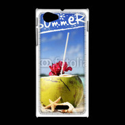 Coque Sony Xpéria J Noix de coco sur la plage 5