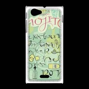 Coque Sony Xpéria J Recette cocktail Mojito