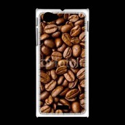 Coque Sony Xpéria J Fond café