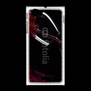 Coque Sony Xpéria J Vin rouge 2