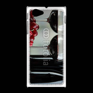Coque Sony Xpéria J Vin rouge 3