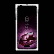 Coque Sony Xpéria J Vin rouge 5