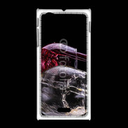 Coque Sony Xpéria J Vin blanc et vin rouge