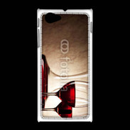 Coque Sony Xpéria J Vin rouge 7