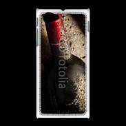 Coque Sony Xpéria J Vieille bouteille de vin