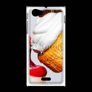 Coque Sony Xpéria J Bouche gourmande