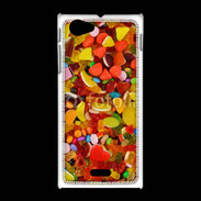 Coque Sony Xpéria J Folie de bonbons 100
