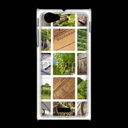 Coque Sony Xpéria J Collection vignoble 125