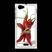 Coque Sony Xpéria J piment