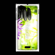 Coque Sony Xpéria J Fleur de lotus