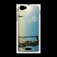 Coque Sony Xpéria J Planche de mer