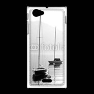 Coque Sony Xpéria J Bateau sur un lac