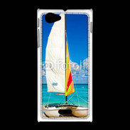 Coque Sony Xpéria J Bateau plage de Cuba