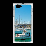 Coque Sony Xpéria J Bateau au port 3