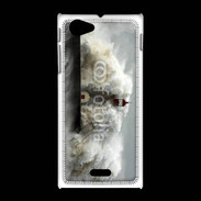 Coque Sony Xpéria J tempête sur la cote