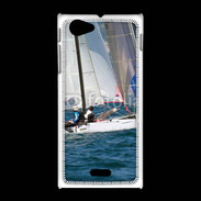 Coque Sony Xpéria J Régate de bateaux