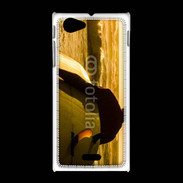 Coque Sony Xpéria J Surfer à la tombée de la nuit
