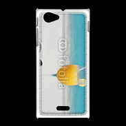 Coque Sony Xpéria J Cocktail mer