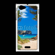 Coque Sony Xpéria J Vue de la mer bleue 10