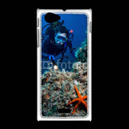 Coque Sony Xpéria J Plongeur en mer 10
