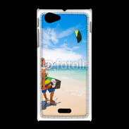 Coque Sony Xpéria J Kite surf passion