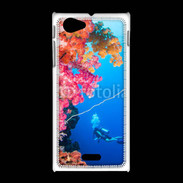 Coque Sony Xpéria J Plongeur en mer 11