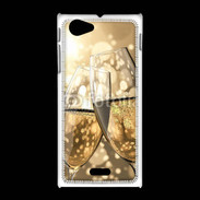 Coque Sony Xpéria J Champagne