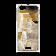 Coque Sony Xpéria J Coupes de champagne