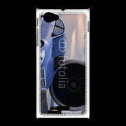 Coque Sony Xpéria J Voiture de luxe devant jet privé 1