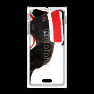 Coque Sony Xpéria J Chiot joueur de tennis