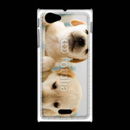 Coque Sony Xpéria J Petit chiot 2