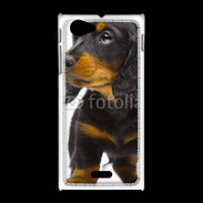 Coque Sony Xpéria J Petit chiot 3